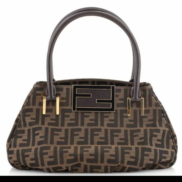Fendi Handbags - FENDI Zucca Mia FF Monogram Vintage BAG